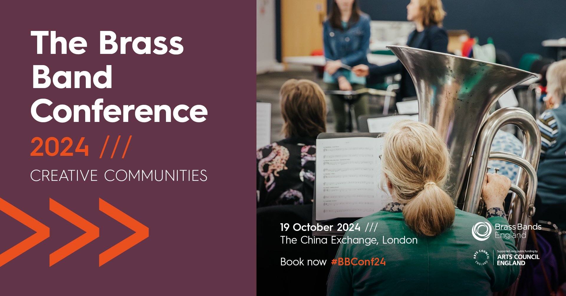 Tickets for the Brass Band Conference are now on sale!
