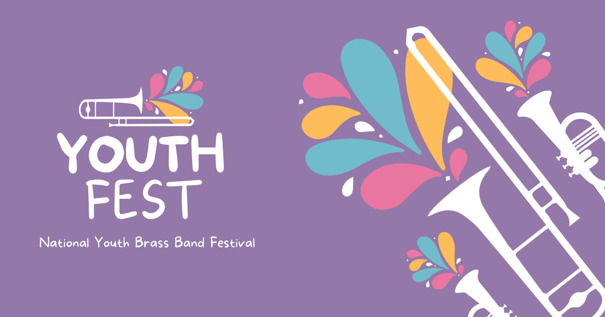 Purple background with Youth Fest text
