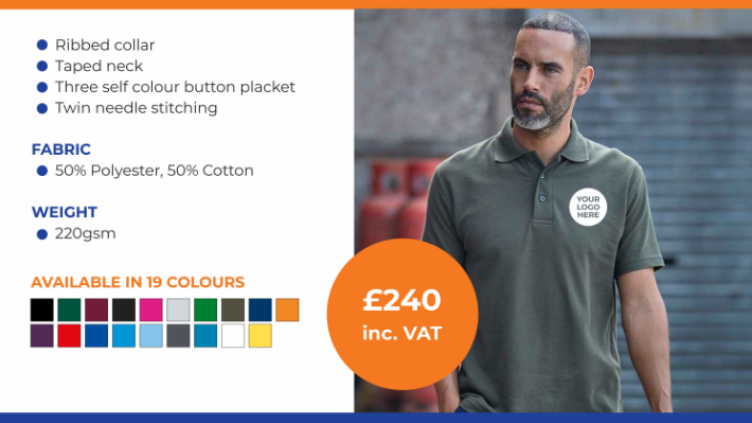 Details of Arc's polo shirt deal